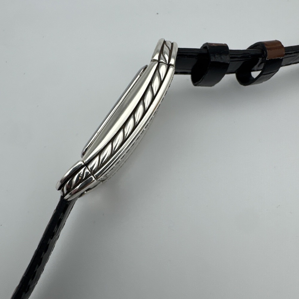 Brighton Monaco Watch Reversible Band Brown & Black Band Working - Picture 13 of 16